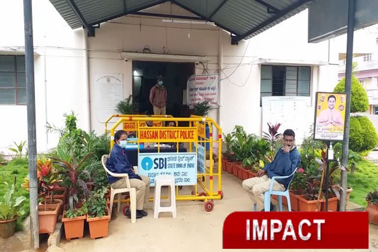 ಈಟಿವಿ ಭಾರತದ ವರದಿಯಿಂದ ಎಚ್ಚೆತ್ತ ಪೊಲೀಸ್​ ಇಲಾಖೆ