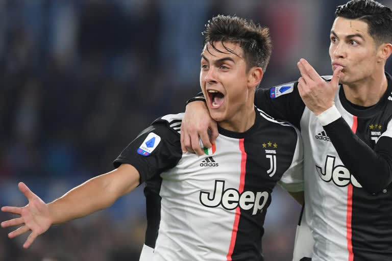 Paulo Dybala and Cristiano Ronaldo