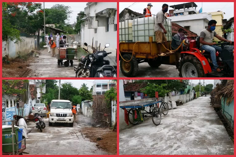 Officials alerted due to increasing corona cases in narsipatnam, visakhapatnam district