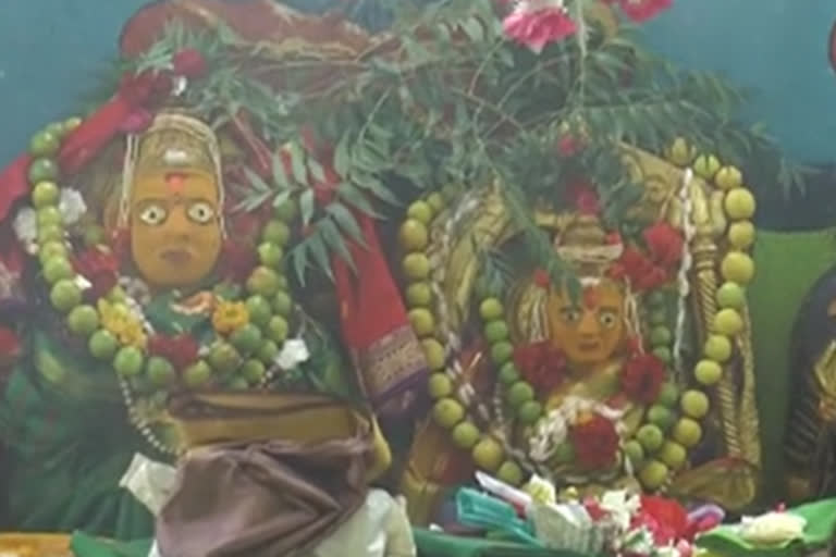 bonalu celebrations at adilabad