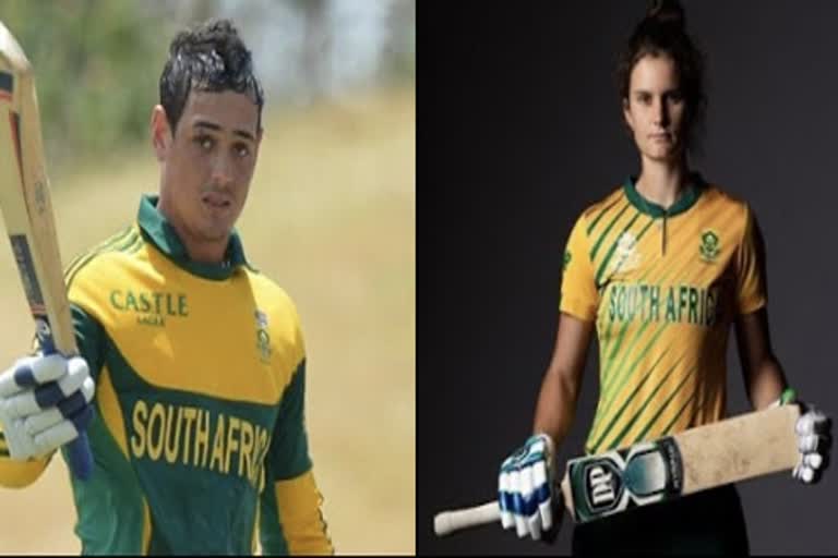 Quinton de kock, Laura Wolvaardt win top honours at CSA Award