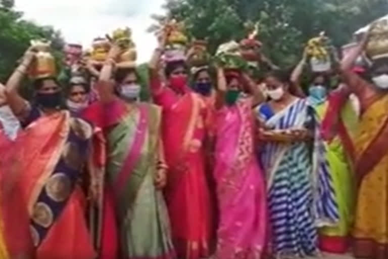 bonalu festival in nirmal