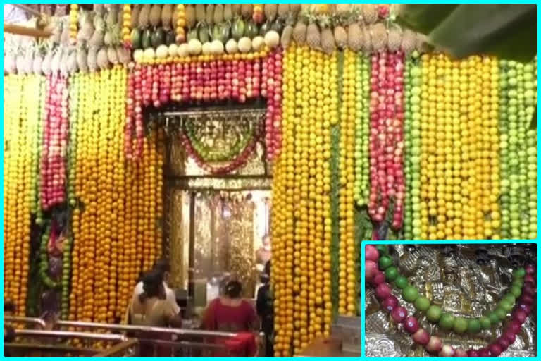 sakambari utsavalu last day in vijayawada kanakadurga temple