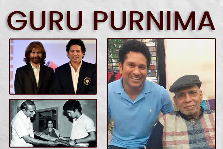 Tendulkar pays tribute on Guru Purnima