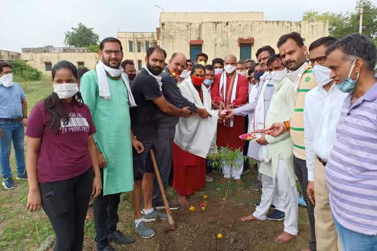 चित्तौड़गढ़ में हरित परिसर अभियान, चित्तौड़गढ़ न्यूज, Green campus campaign started in Chittorgarh