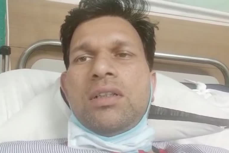 Koshlinder Pratab Singh who injured in Kanpur tragedy