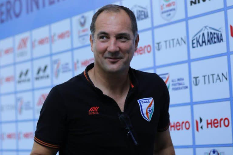 Indian football head coach Igor Stimac