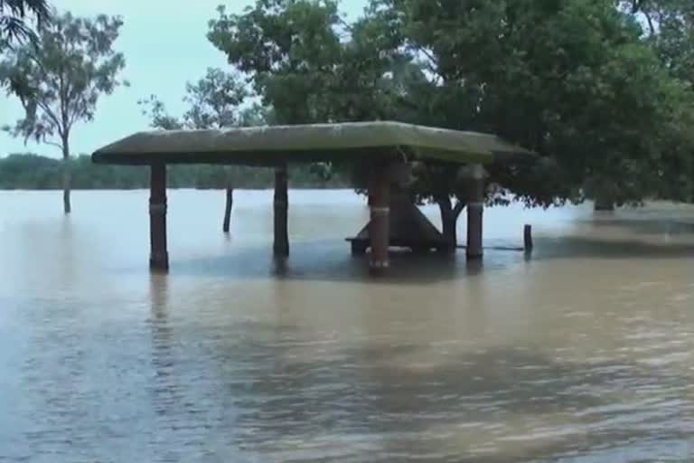 Baitarani river site people fear in rainy season