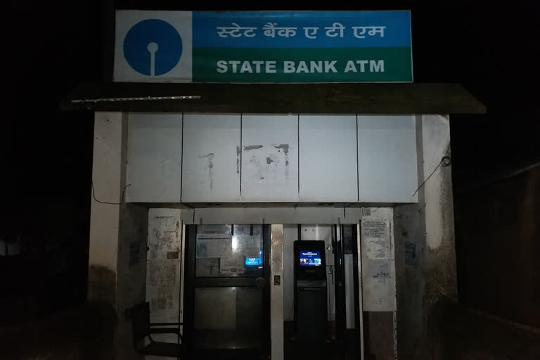 SBI ATM counter in disarray