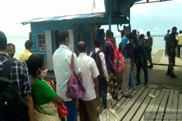 7 Days Closed Ferry Transportation At Majuli