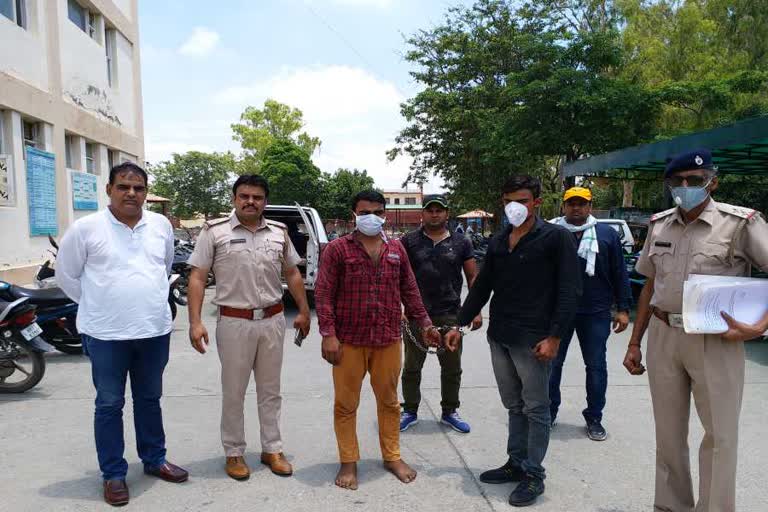 neeraj and vikas arrested in gohana policemen murder case