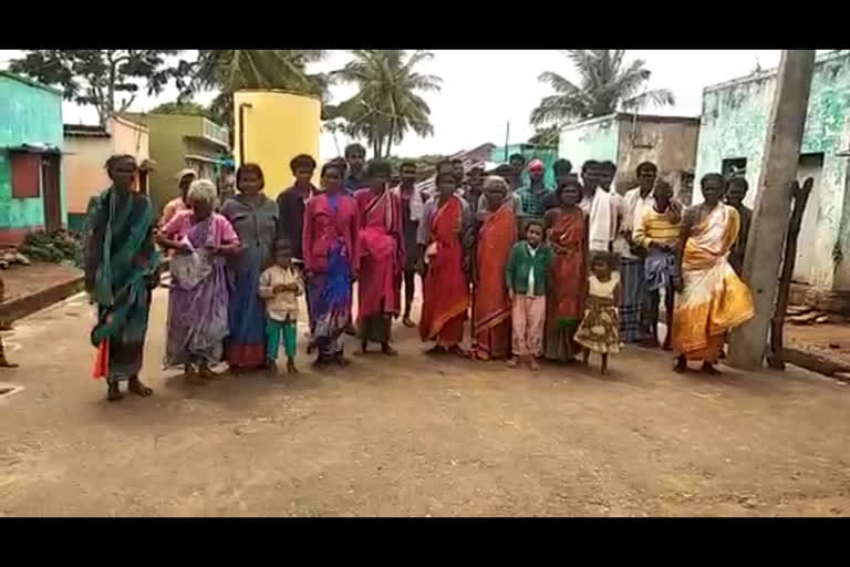 tribes protest in mysore