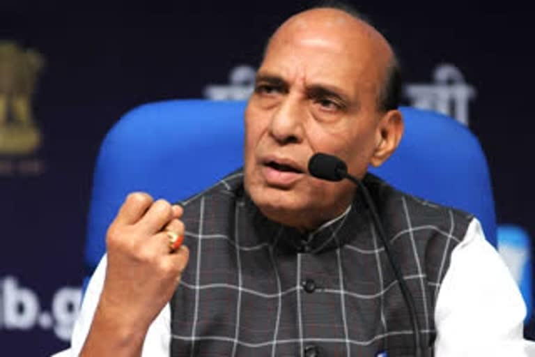 Indias Defense Minister Rajnath Singh