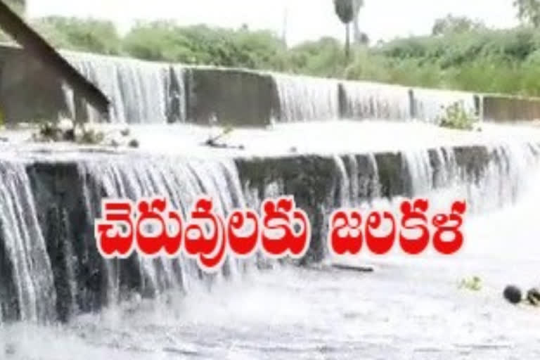 lakes full with water in warangal city