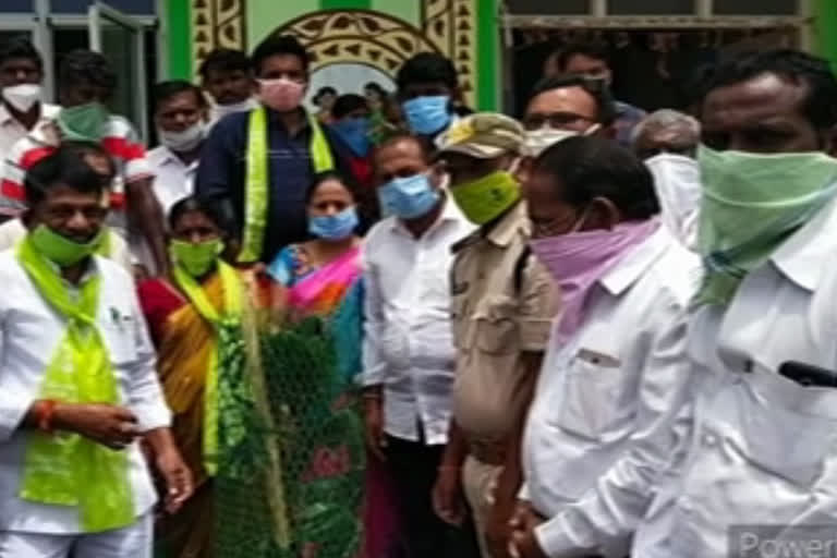 MLA Vital reddy participated th term Harithaharam Programme in Mudhol