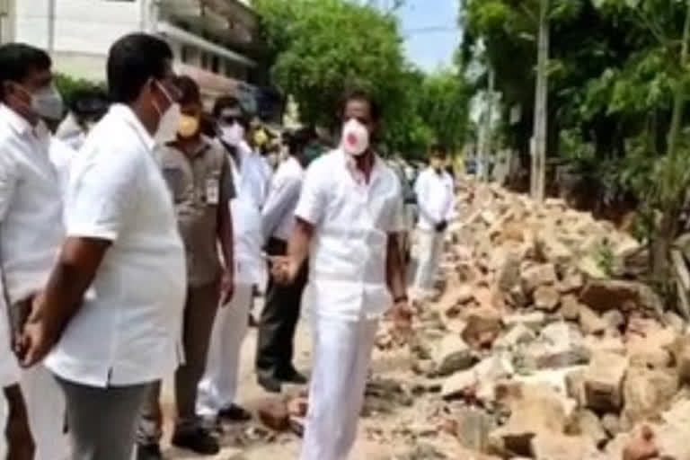 Minister Srinivas Goud reviewed the arrangements for the KTR tour in mahabubnagar