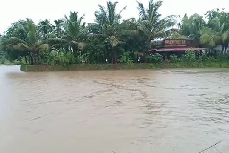 Heavy rain in Karwar district