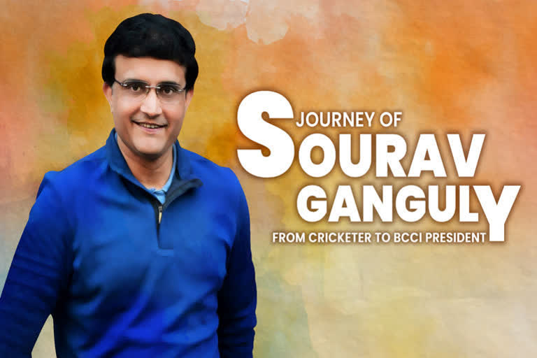 former indian cricketer sourav ganguly celebrating 48th birthday