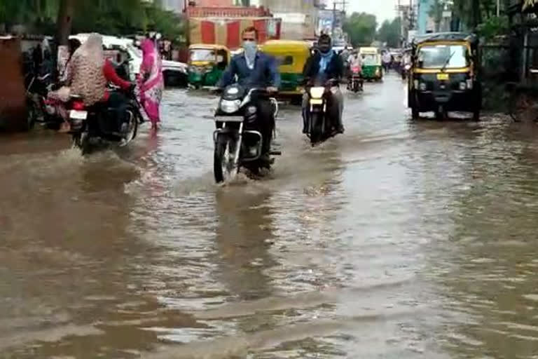 Dholpur news, heavy rains, weathher news