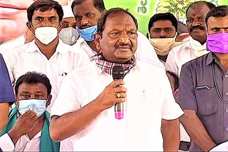 minister-koppula-eswar-about-haritha-haram-in-karimnagar