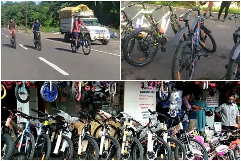 नागपूर लेटेस्ट न्यूज  नागपूर सायकल मागणी  अनलॉक नागपूर  nagpur cycle demand  nagpur latest news  unlock nagpur  व्यायामासाठी सायकलचा वापर नागपूर