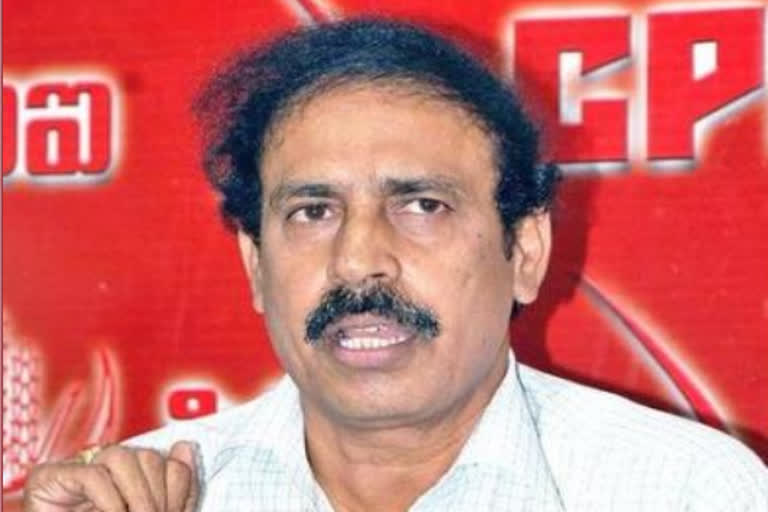 cpi ramakrishna about sunil diyodhar comments on amaravathi