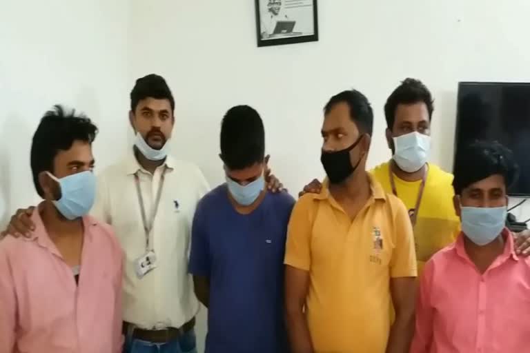 indore stf arrested 4 criminals