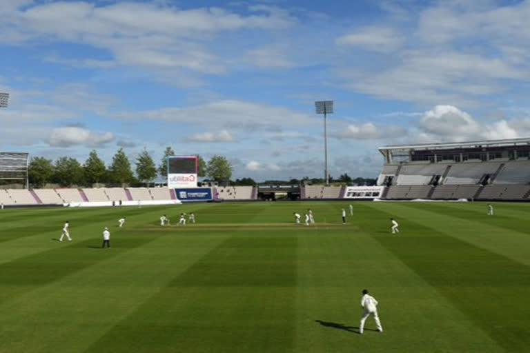 Southampton, raisethebat Test, England opt to bat against West Indies, ସାଉଥମ୍ପଟନ, ଇଂଲଣ୍ଡ ବନାମ ୱେଷ୍ଟଇଣ୍ଡିଜ, ଆରମ୍ଭ ହେଲା କ୍ରିକେଟ