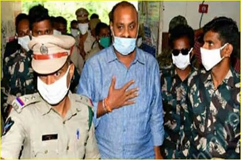 achennaidu reached ramesh hospital in gunturu