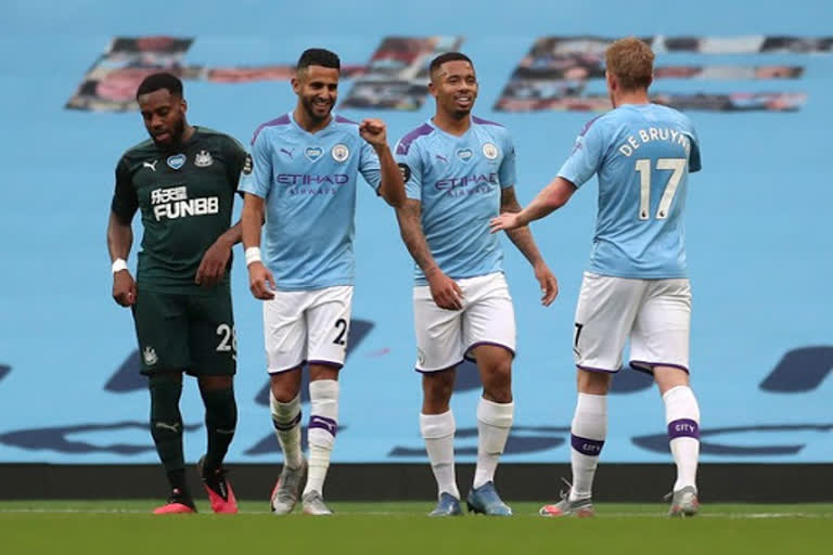 Premier Legue: Manchester City trounce Newcastle by 5-0