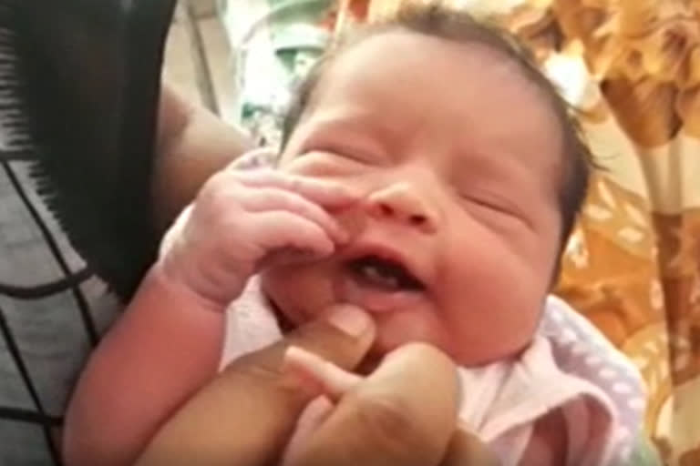 baby born with teeth in jogulambha