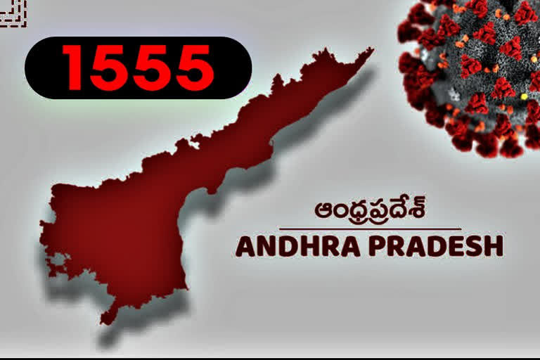 రాష్ట్రంలో కొత్తగా 1,555 కరోనా కేసులు నమోదు