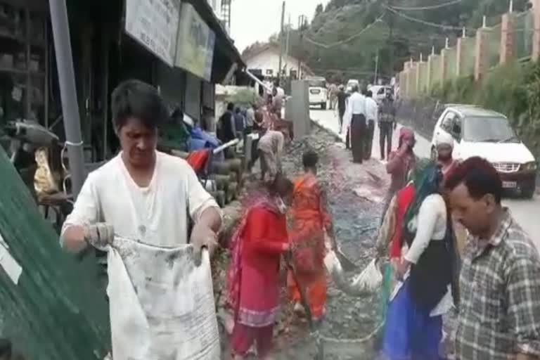 landslide in Totu shimla