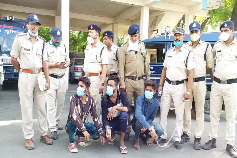 4 people arrested in Bhopal for vehicle theft