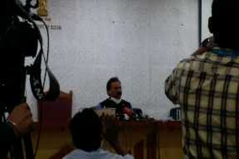 Press meet Held By Industries Minister Chandramohan Patowari in Guwahati