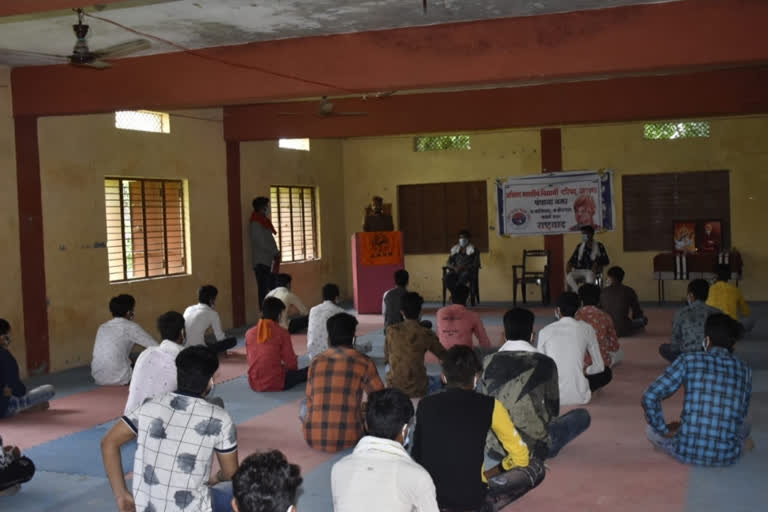 abvp celebrated 72th foundation day