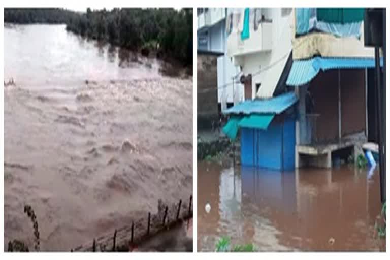 heavy rain in ratnagiri Jagbudi River crossed the danger level