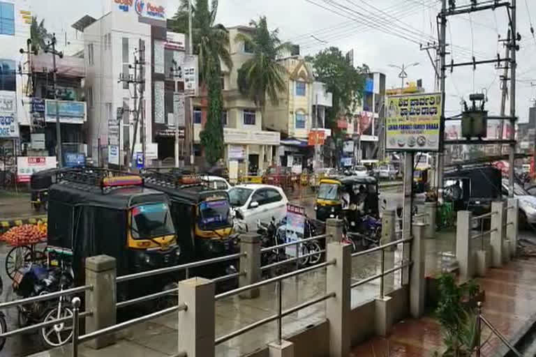 Heavy rain in Haveri District