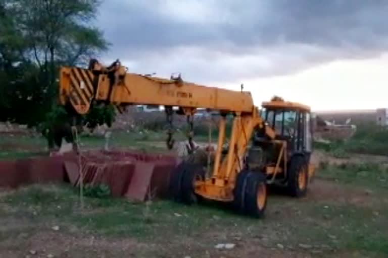 Dholpur illegal gravel transport case,  illegal gravel in dholpur