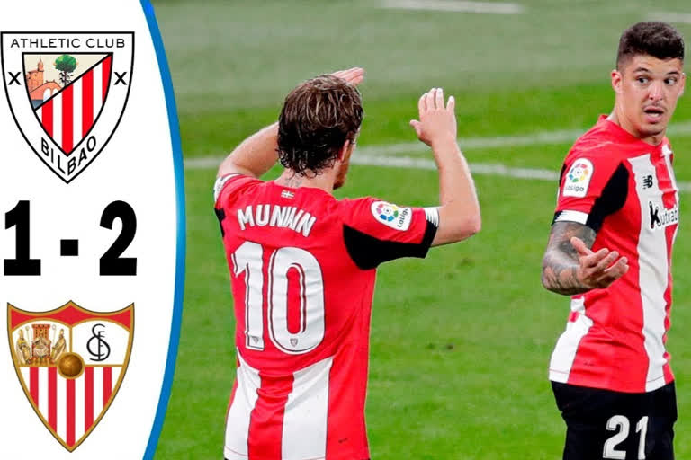 Sevilla beat Athletic Bilbao