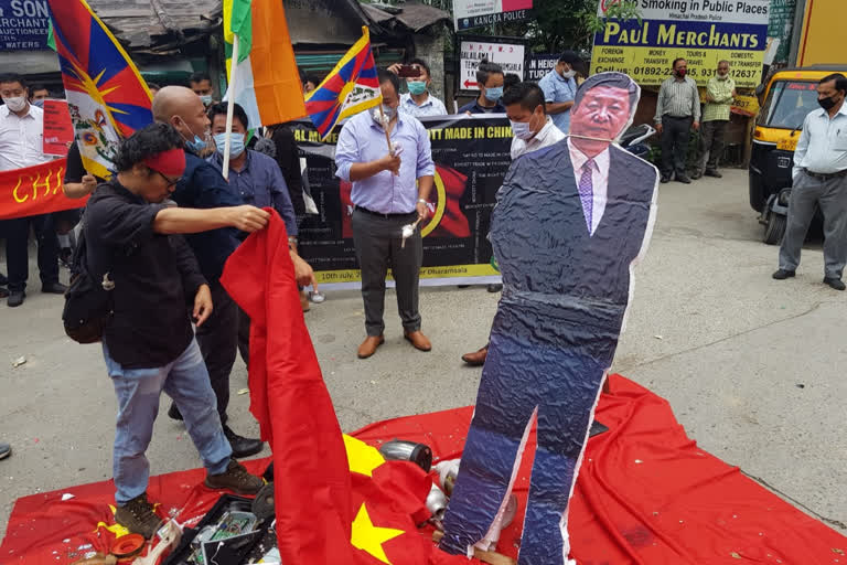 Tibetan Youth Congress protest