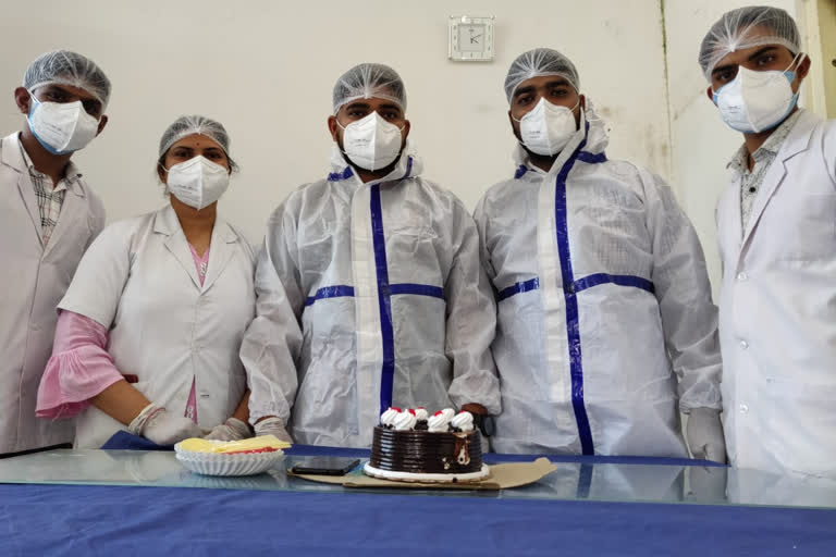 doctor Krishna Maurya celebrated birthday