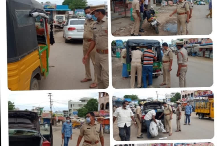 dsp inspections in kanchikacharla national highway