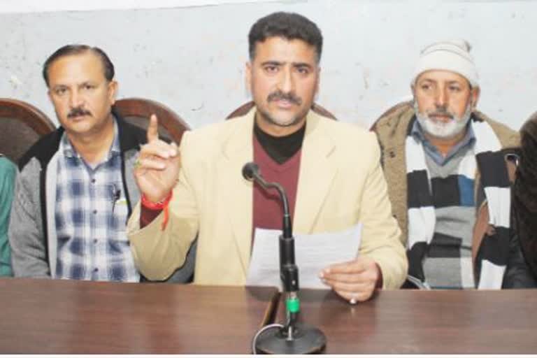 All J&K Panchayat Conference President Anil Sharma demands security for panchs and sarpanchs