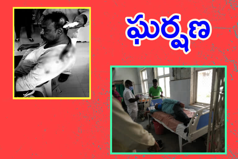 veterinary doctors pandemonium at gadwal district collectorate on protocol issue