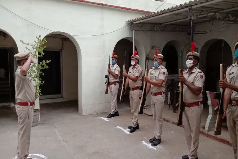 alwar news,  rajasthan news,  bahror police station,  bhiwadi sp inspects