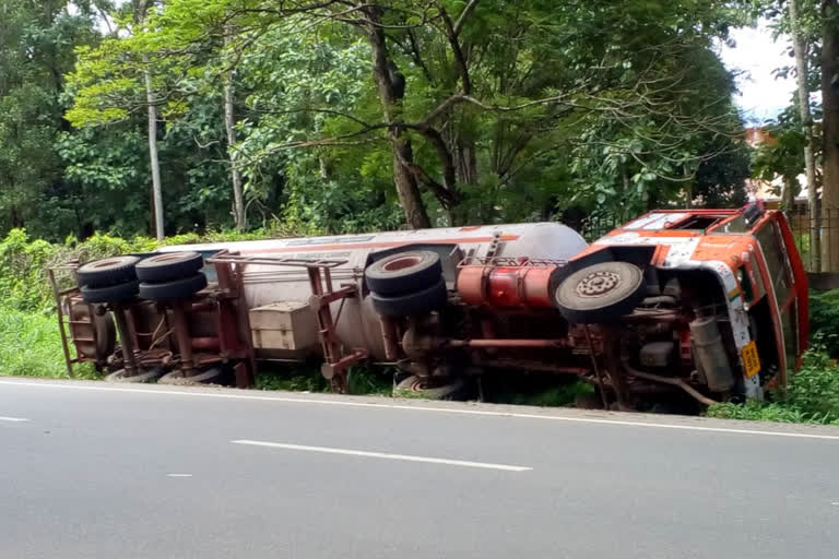 gas tanker  Chathanoor  കൊല്ലം  ചാത്തന്നൂര്‍