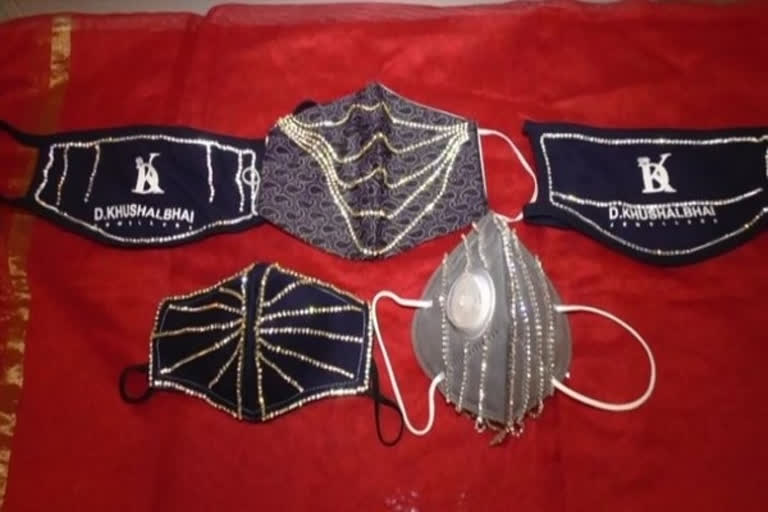 Jewellery shop in Surat selling diamond-studded masks worth lakhs