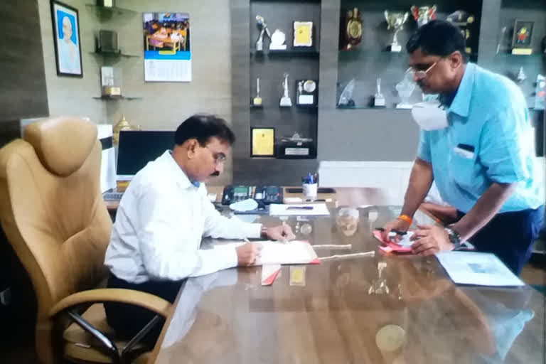 New sports director Pawan Jain took charge