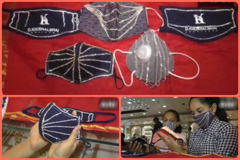 Jewellery shop in Surat selling diamond-studded face masks worth lakhs